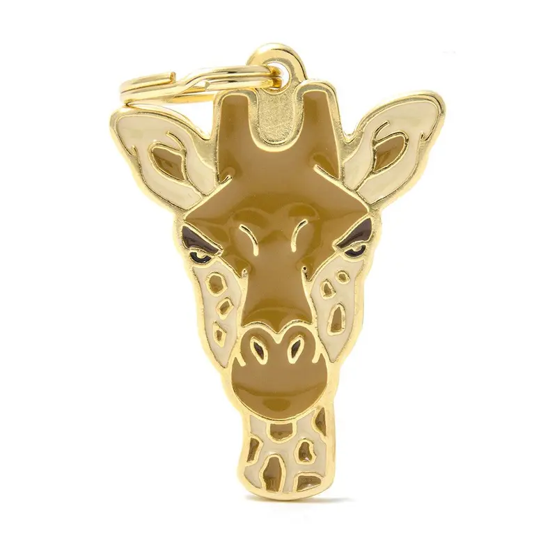 My Family ID Wild Giraffe ID Tag