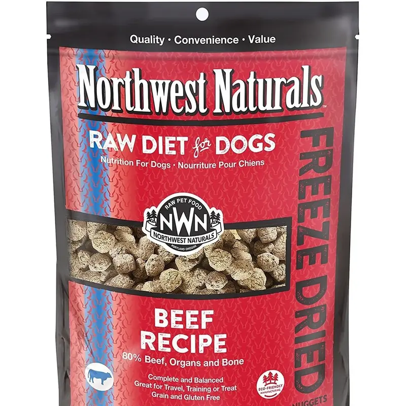Northwest Naturals Freeze Dried Dog Nuggets Beef 25 oz