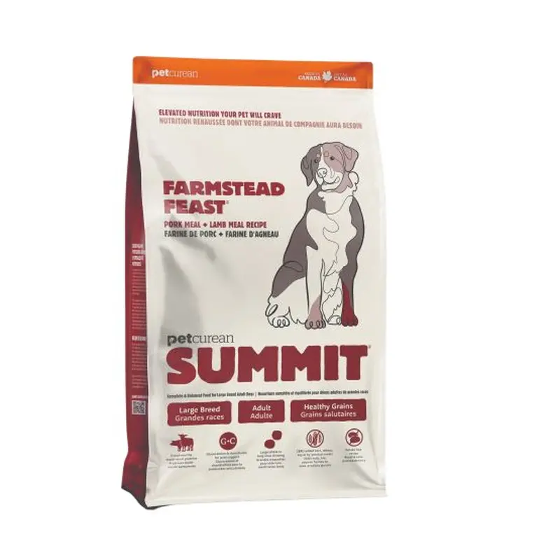 Petcurean Summit Farmstead Feast Large Breed Adult Dog Food 25 Lbs