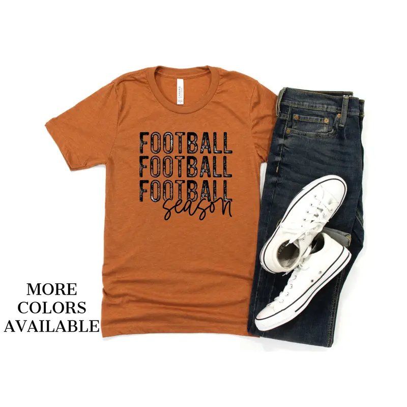 FOOTBALL SEASON Shirt People Shirts Printed Tshirt Human Dog Gear Unisex