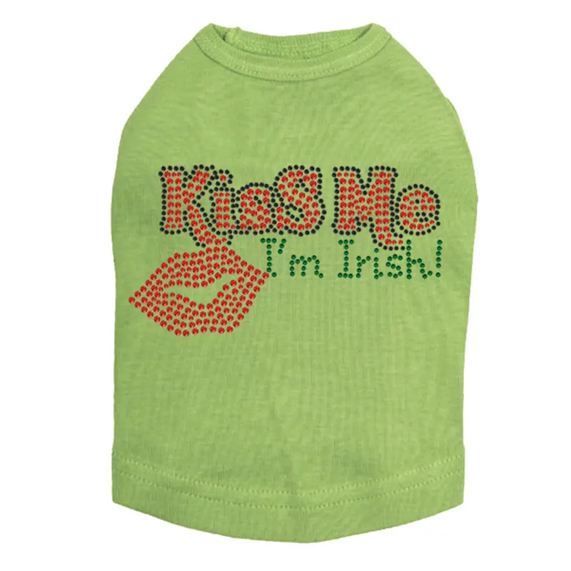 Kiss Me I'm Irish  2 - Dog Tank
