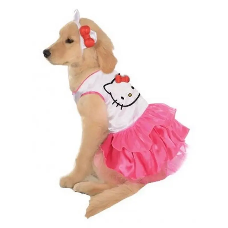 Rubies Pet Shop Hello Kitty Dress Pet Costume