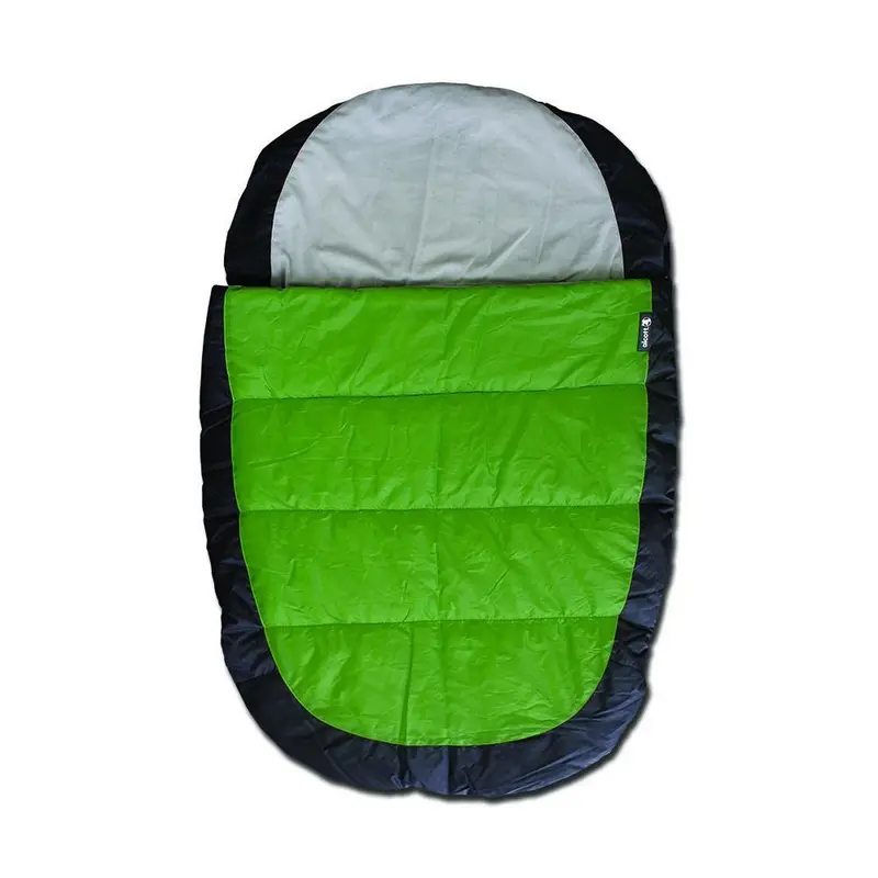 Alcott Adventure Dog Sleeping Bag - Small - Green/Grey