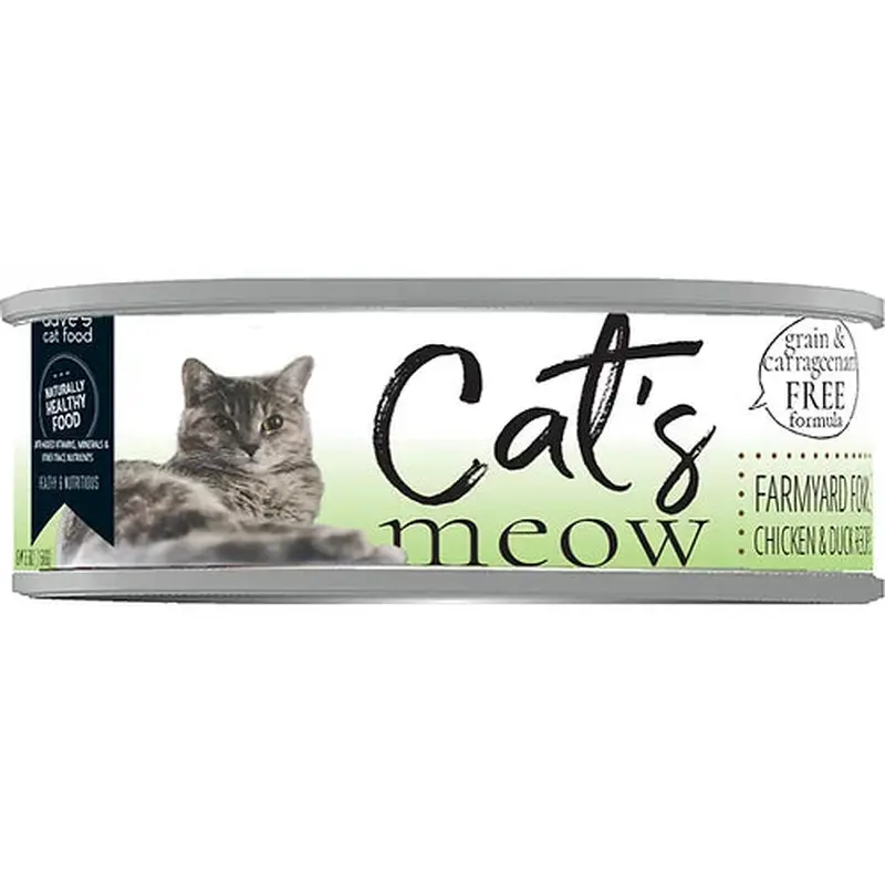 Dave's Cat's Meow Wet Cat Food 5.5oz Farmyard Foul