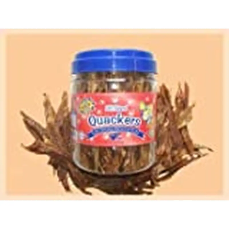 Pet Center Quackers Limited Ingredient Natural Duck Breast Dry Dog Treats, 1 Lb