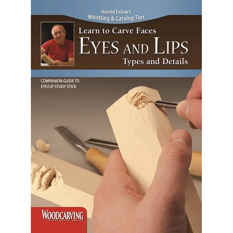 Learn to Carve Faces: Eyes and Lips (Booklet)
