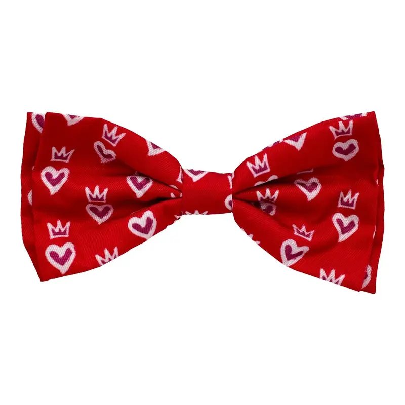 Huxley & Kent King & Queen of Hearts Bow Tie Large