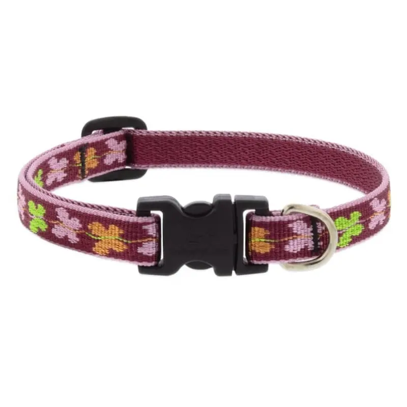 Lupine MicroBatch Dog Collar 1/2" x 8"-12" Spring Blush