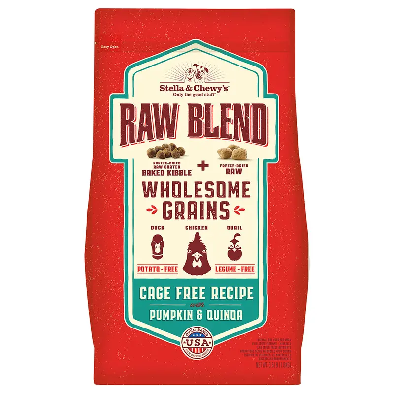 Stella & Chewy's 3.5lbs Dog Raw Blend Wholesome Cage-Free