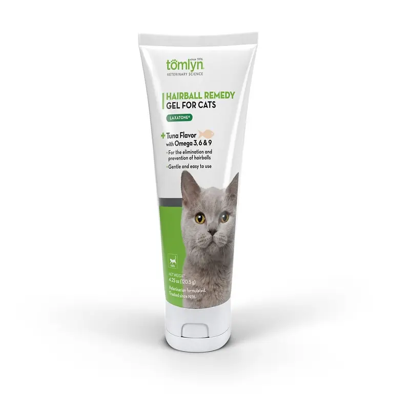 Tomlyn Hairball Remedy Gel for Cats - 4.25 oz
