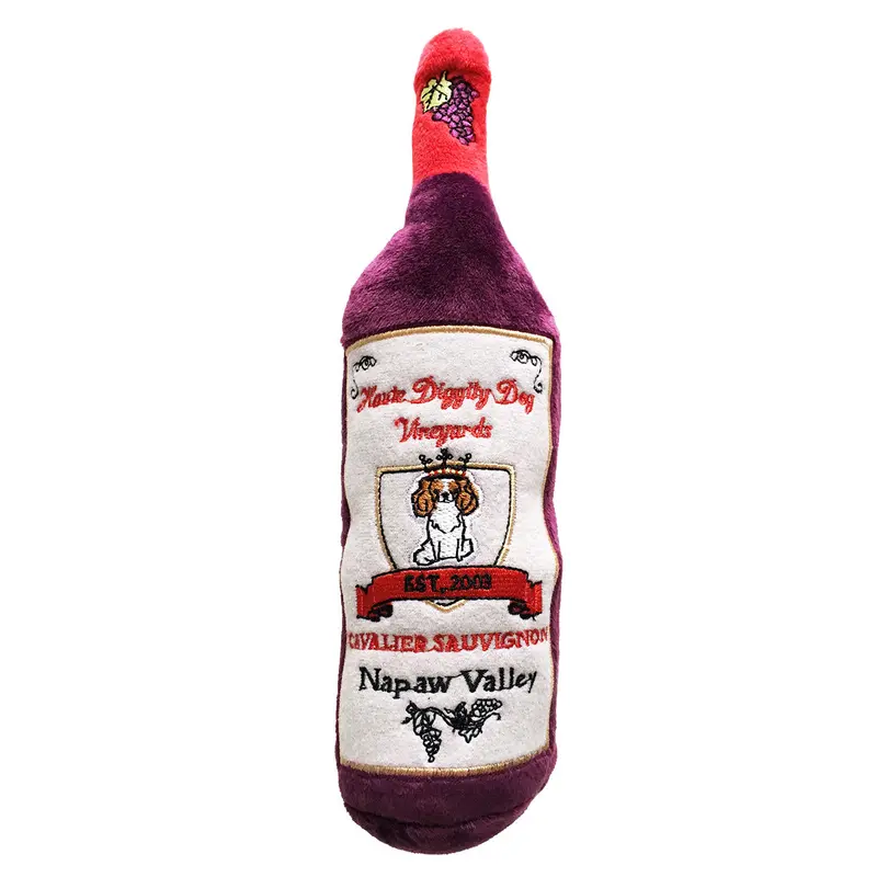 Cavalier Sauvignon Wine Bottle by Haute Diggity Dog