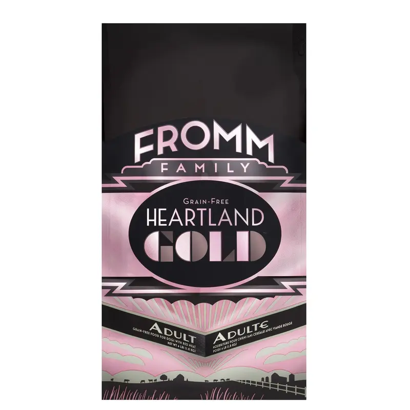 Fromm Heartland Gold Adult Dry Dog Food - Beef & Pork - 4lb Bag