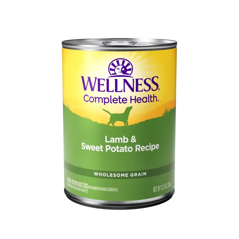 Wellness Adult Lamb and Sweet Potato Wet Dog Food (12.5oz)