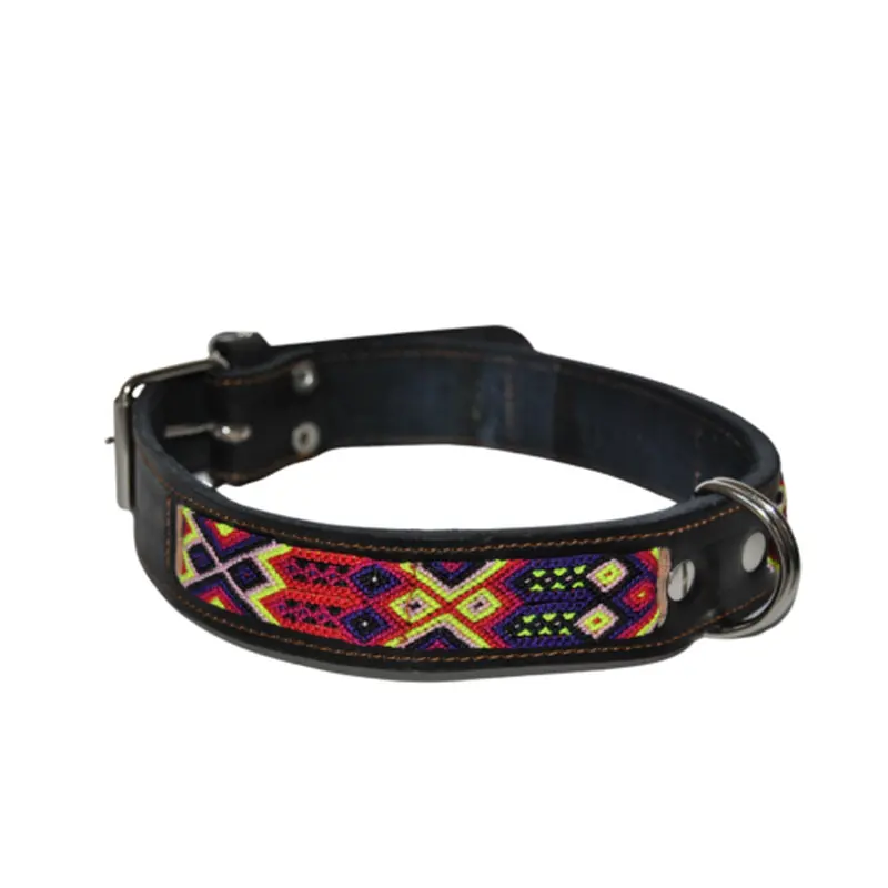 Tulum Handmade Cabo Collection Dog Collars - Assorted Colors - S