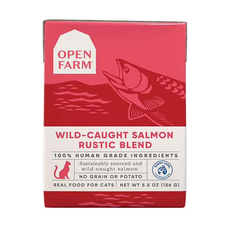 Open Farm Rustic Blends Cat foor 5.5oz Salmon