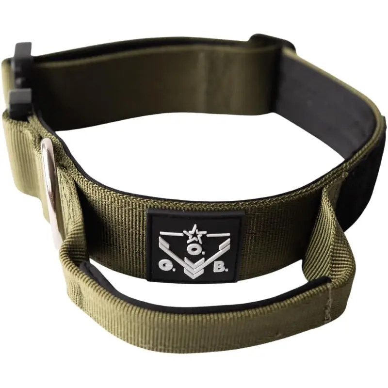 Operation Good Boy Tactical Collar Green Adjustable
