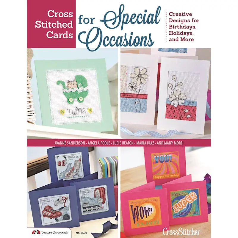 Cross Stitched Cards for Special Occasions