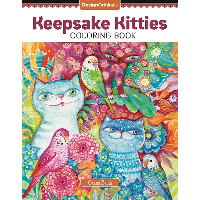 Keepsake Kitties Coloring Book