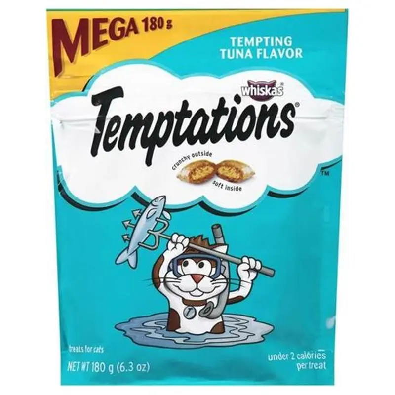 Temptations Mega Tempting Tuna Cat Treat (6.35oz)