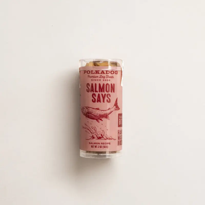 Polkadog Salmon Says Bits 2oz