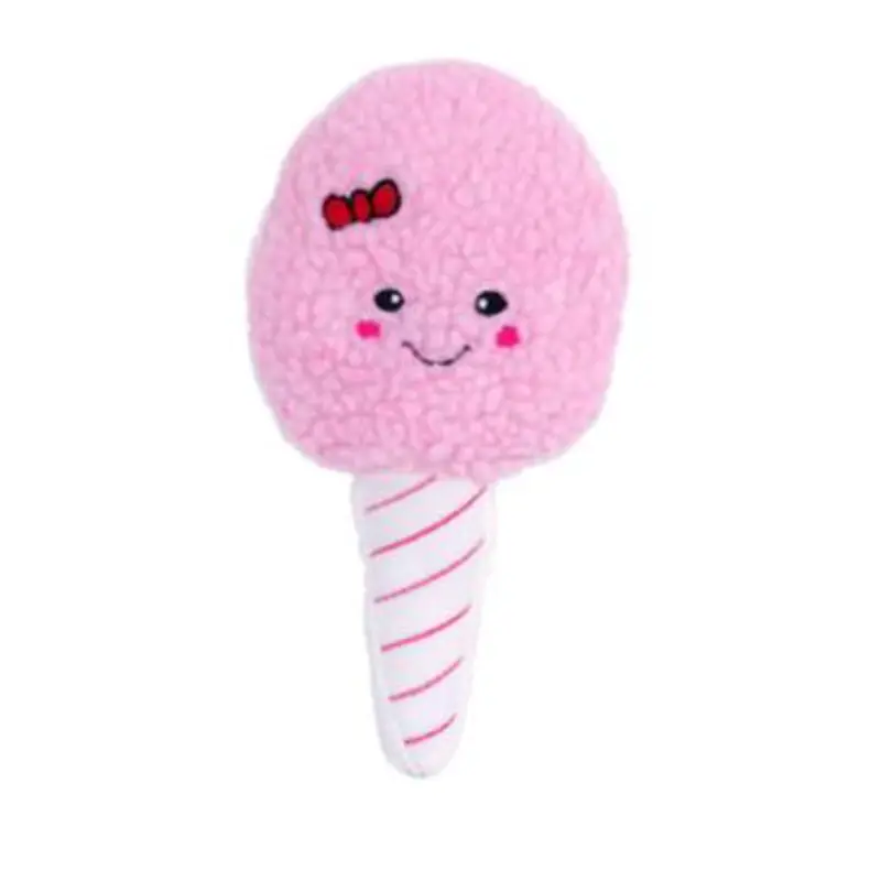 Zippy Paws Squeakie Pattiez Cotton Candy
