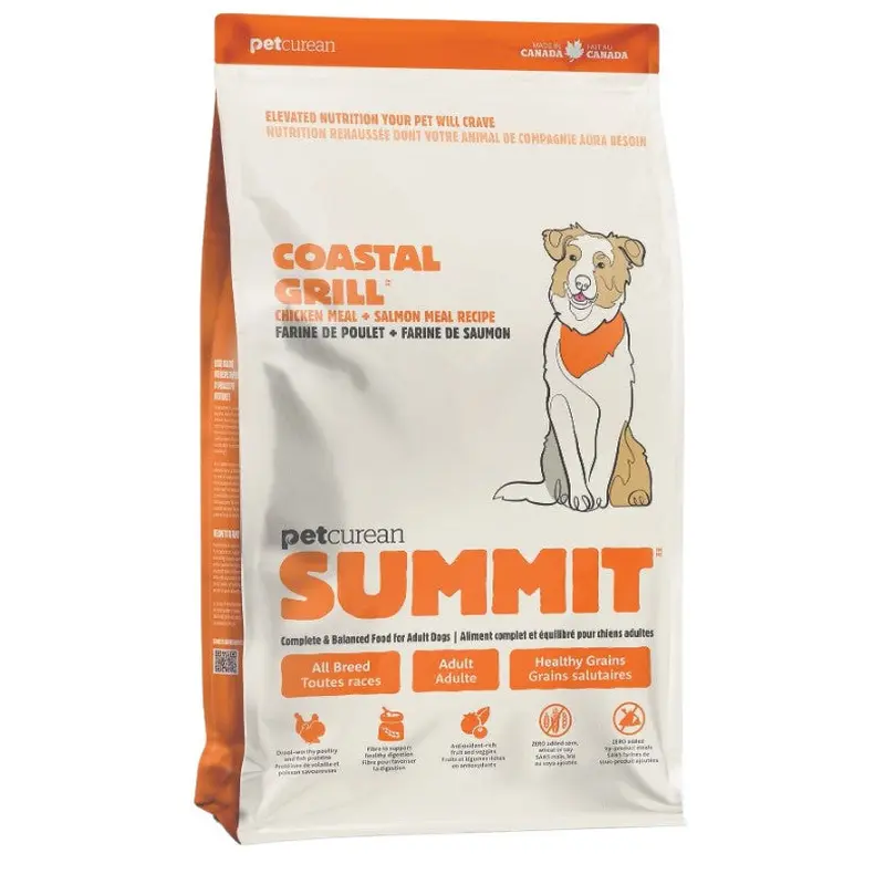 Petcurean Summit Coastal Grill Chicken Meal & Salmon Meal Dry Dog Food 5lb