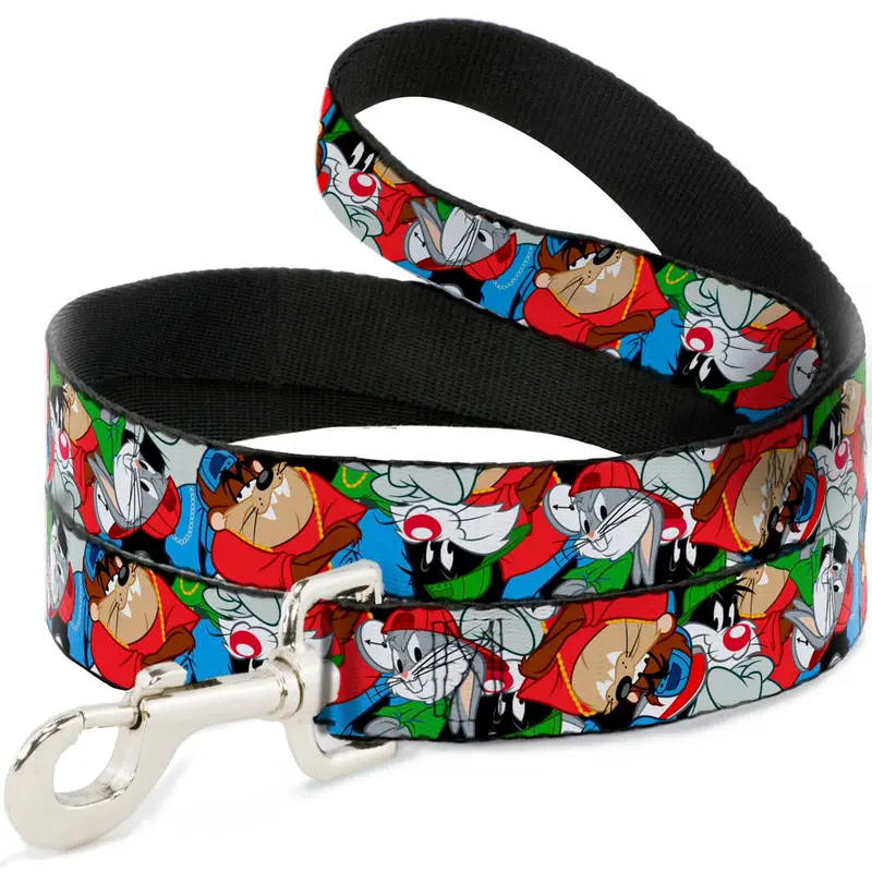 Dog Leash - Looney Tunes 3-B-Boy Stance Character Poses Stacked