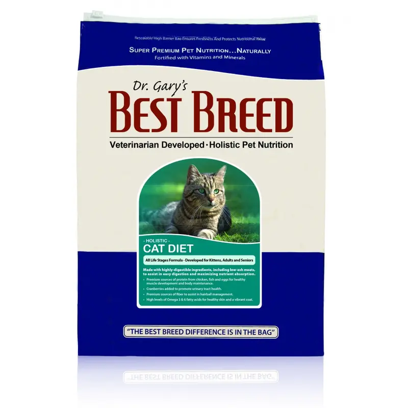 Dr. Gary's Best Breed  All Life Stages Dry Cat Food
