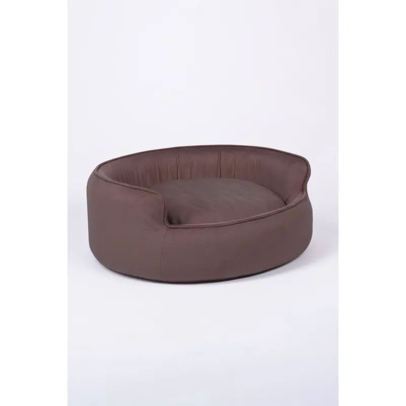 The Yin & Yang Luxury Pet Bed in Dark Brown