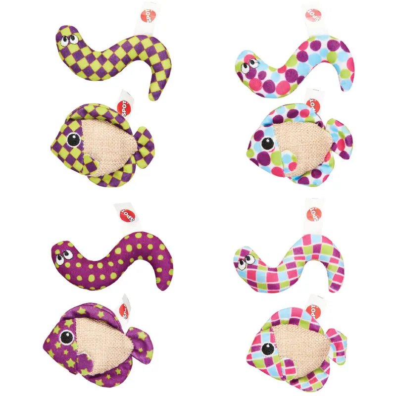 Spot Ethical Pet Cat Toy Catch N Release With Catnip Assorted