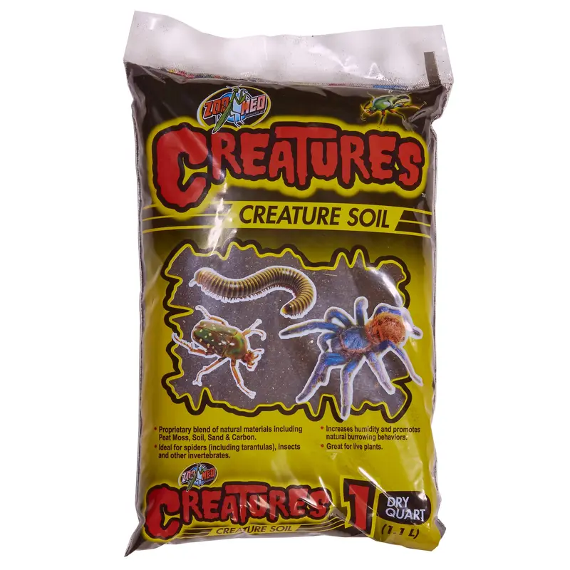 Zoo Med Laboratories Creatures? Creature Soil for Spiders, Insects & Other Invertebrates