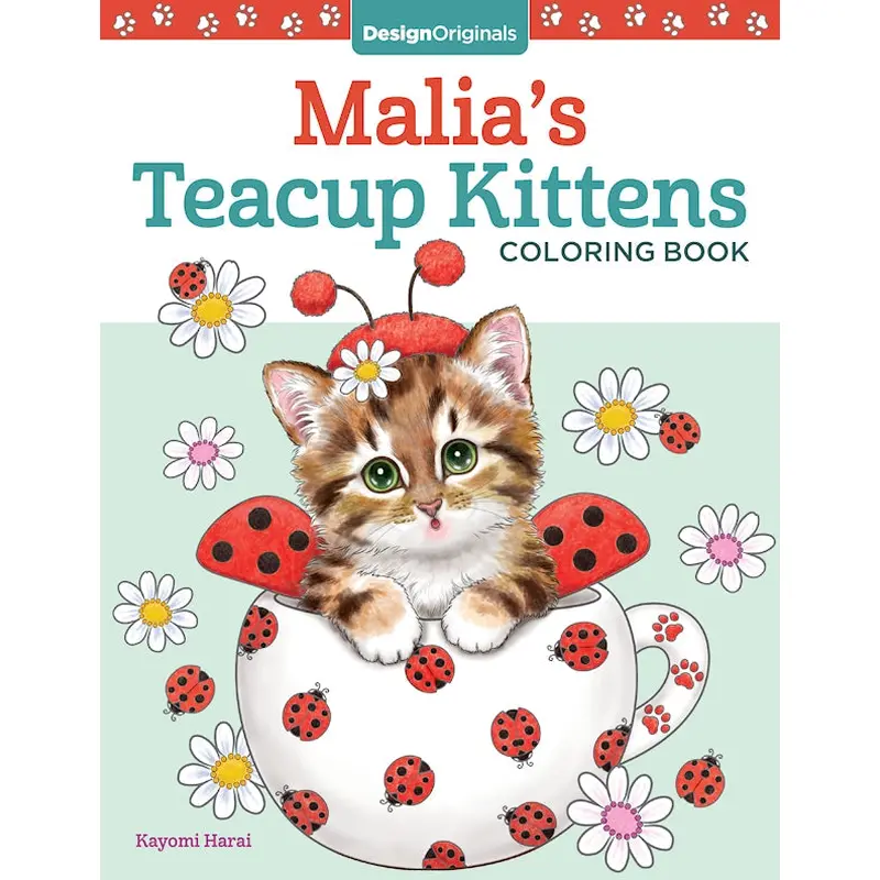 Teacup Kittens Coloring Book Customized