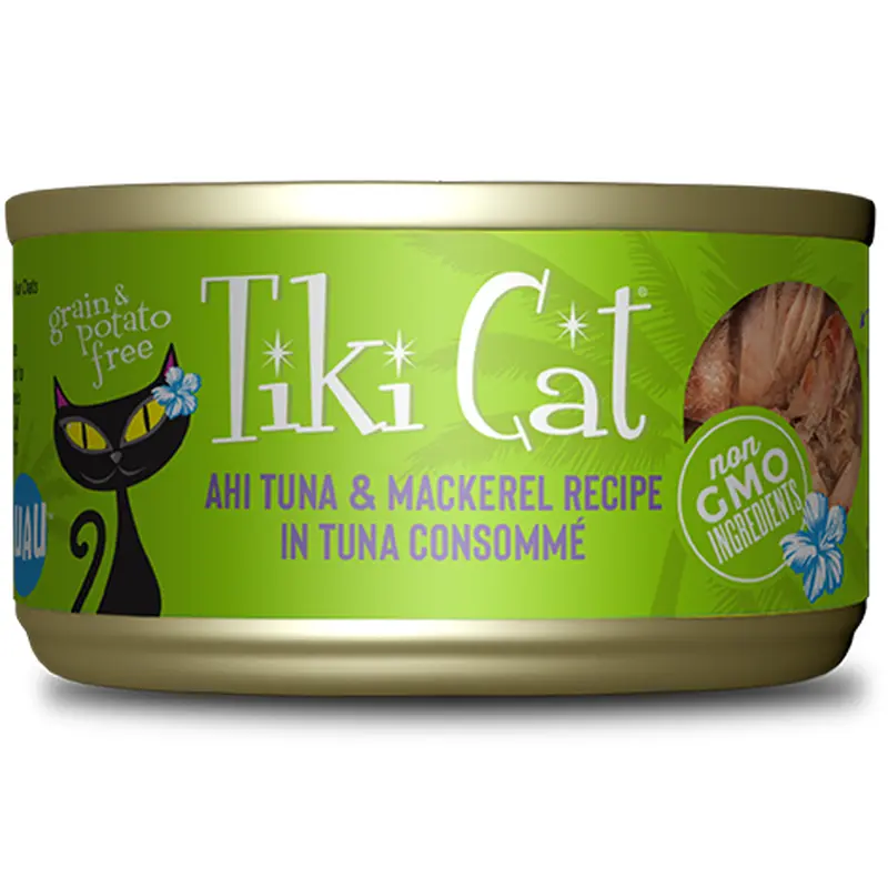 Tikicat All Life Stages Hookena Luau Ahi Tuna and Mackerel (2.8oz)