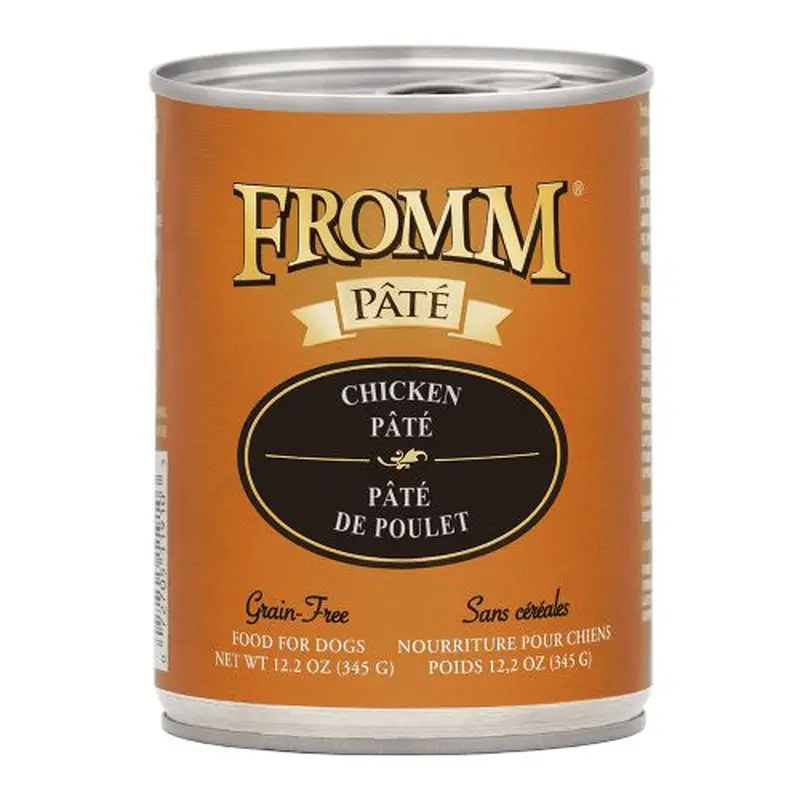 Fromm Grain Free Canned Chicken Pte Dog Food