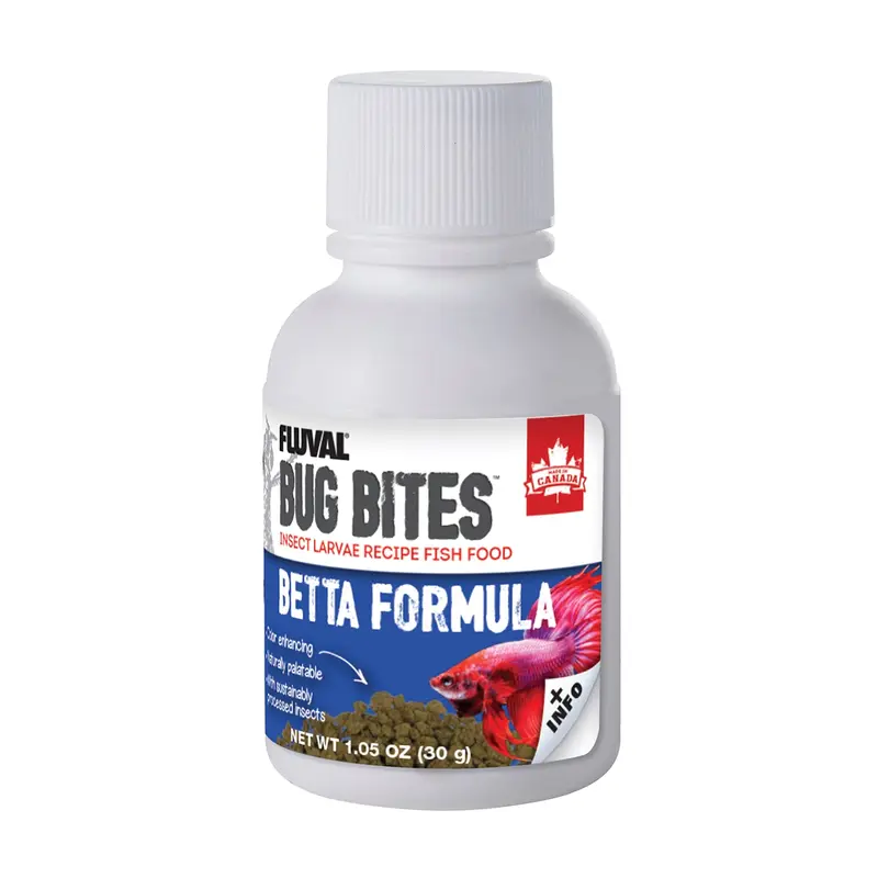 Fluval Bug Bites Betta Granules with Shrimp 1.05 oz