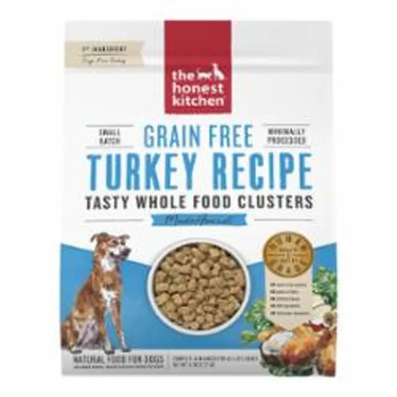 THE HONEST KITCHEN DOG CLUSTERS GRAIN FREE TURKEY 5LB