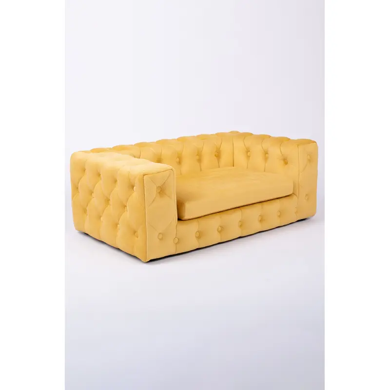 The Royal Luxury Pet Bed in Yellow