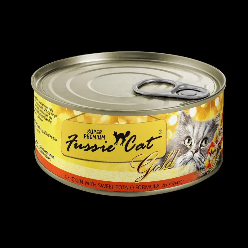 Fussie Cat Super Premium Chicken & Sweet Potato Can 2.8oz