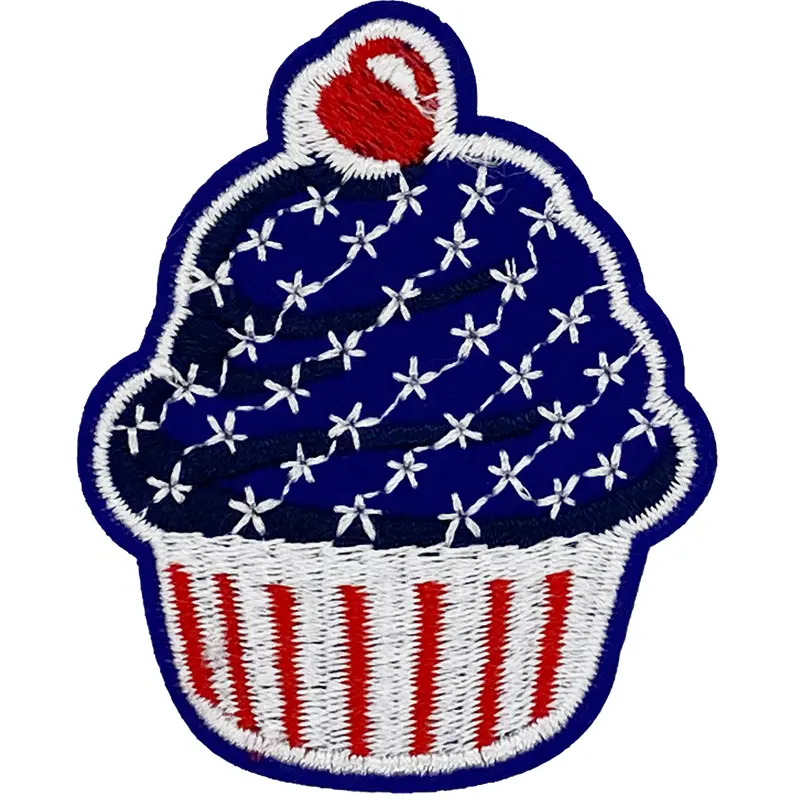 Patriotic Cupcake - Patch
