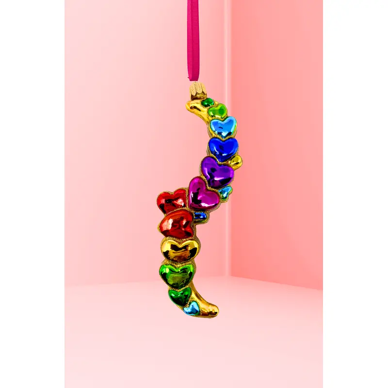Rushes of Love Polish Glass Ornament