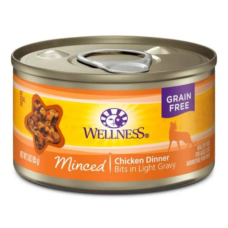 Wellness Complete Health Adult Minced Chicken Entree Wet Cat Food (5.5oz)