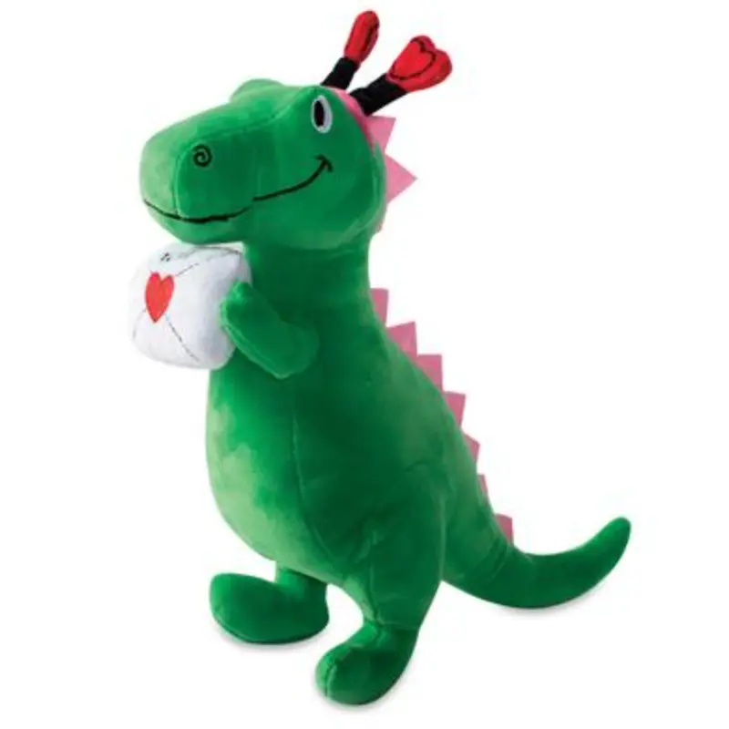 Fringe T Rex Special Delivery Plush Dog Toy