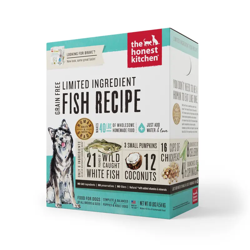 Honest Kitchen Limited Ingredient Fish Recipe