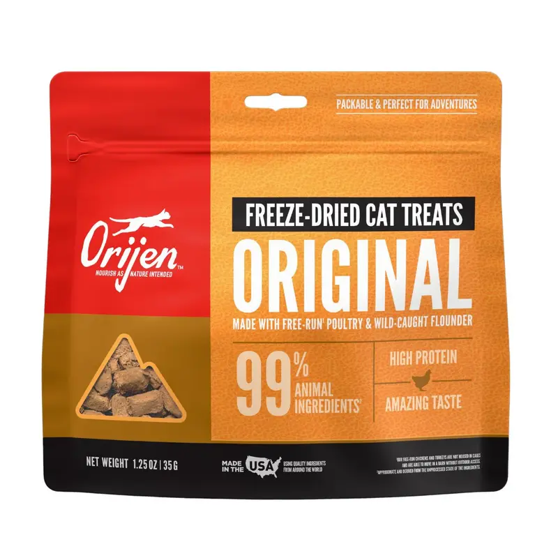 Orijen Freeze Dried Original Cat Treats 1.25oz