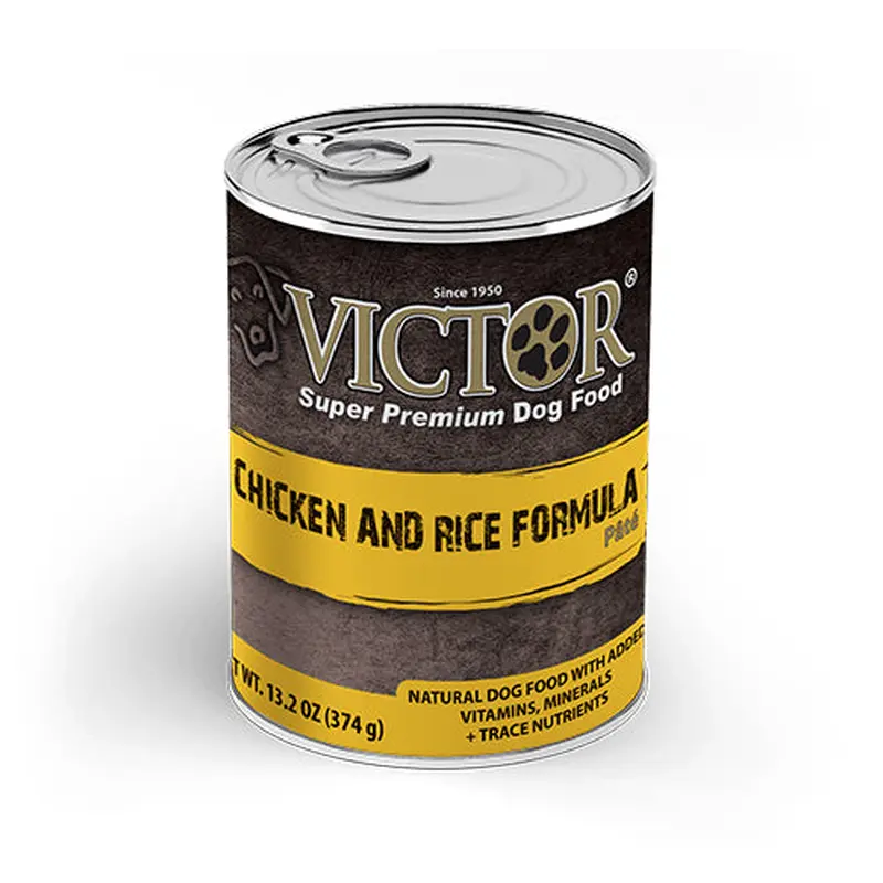 Victor Chicken and Rice Formula Pate Wet Dog Food 13.2oz