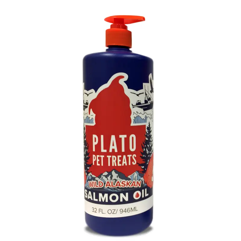 Plato Wild Alaskan Salmon Oil 15.5 oz.