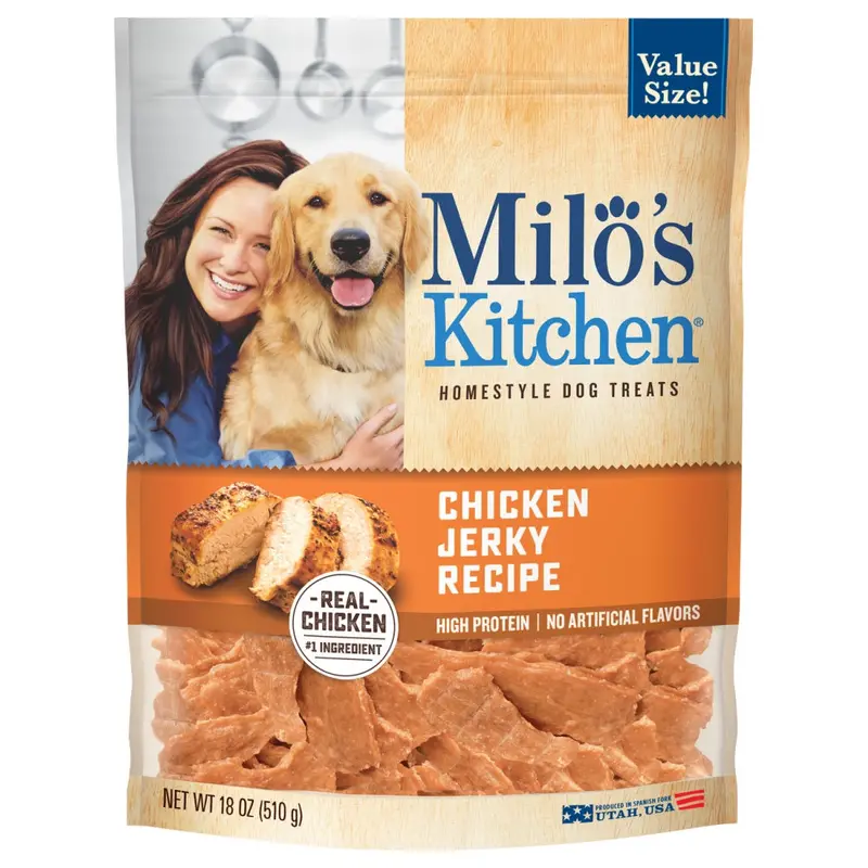 Milo's Kitchen Chicken Jerky Dog Treats