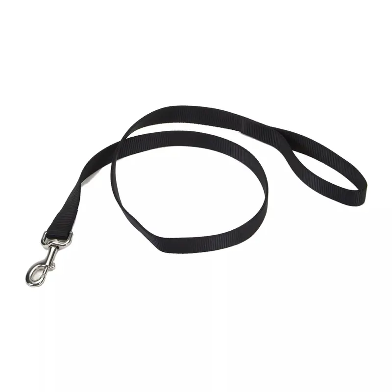 Coastal Single Ply 4ft Long 1in Dog Leash Black