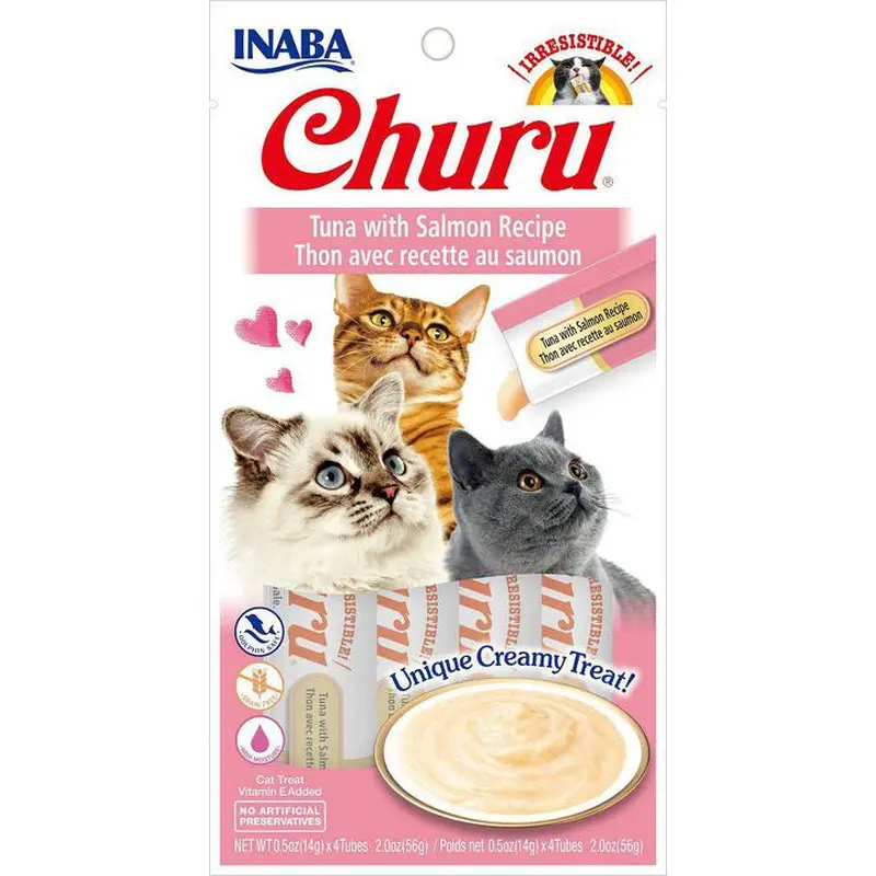 Ciao Cat Churu Purees Tuna with Salmon 2 oz