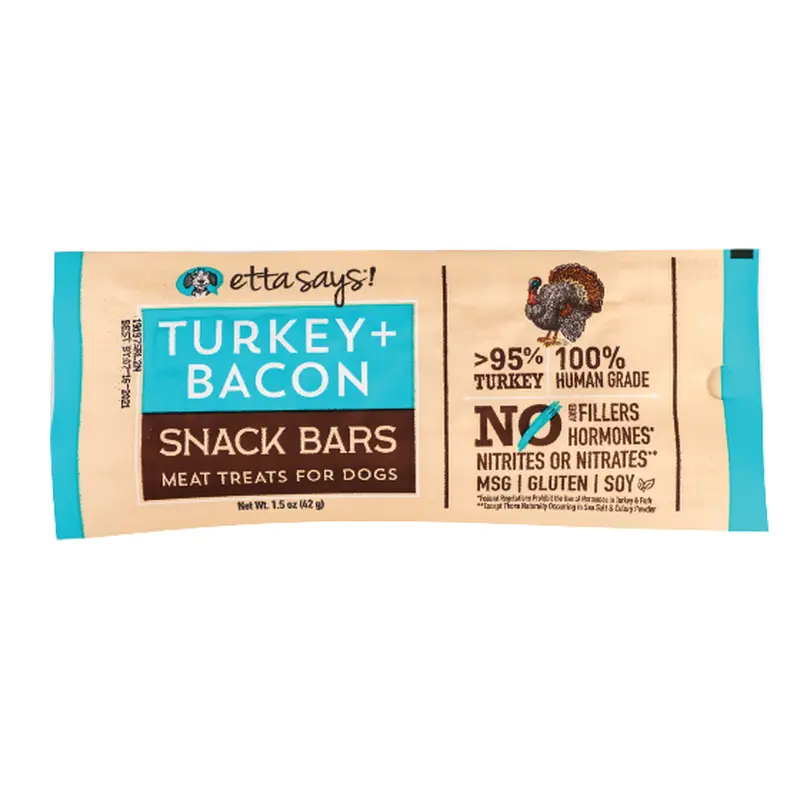 Etta Says Turkey and Bacon Snack Bar 1.5oz